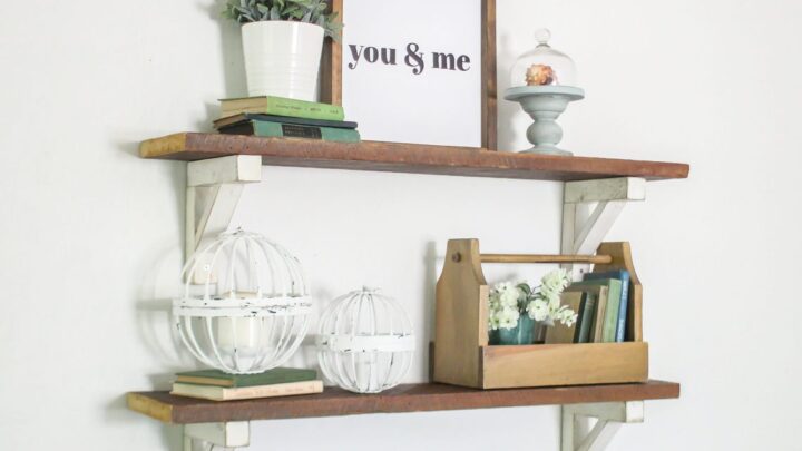 16 Easy and Stylish DIY Floating Shelves & Wall Shelves