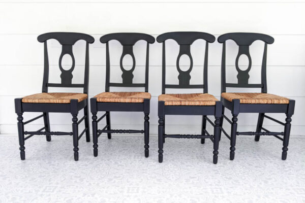 How to paint wooden chairs the easy way