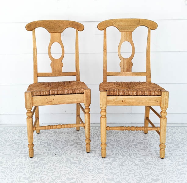 How to paint wooden chairs the easy way