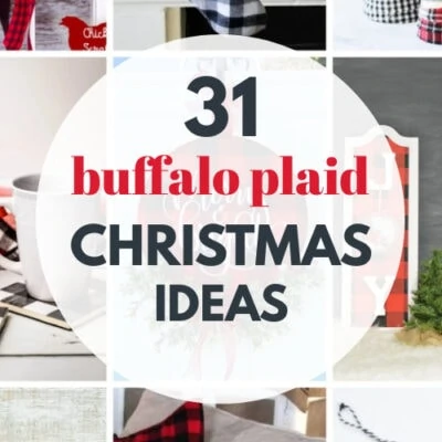 31 DIY Buffalo Plaid Christmas Decorating Ideas