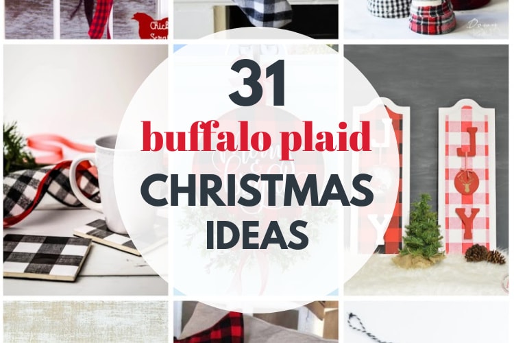 Buffalo Plaid Christmas Decor (Easy Red & Black Check Ideas)