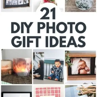 21 DIY Photo Gift Ideas