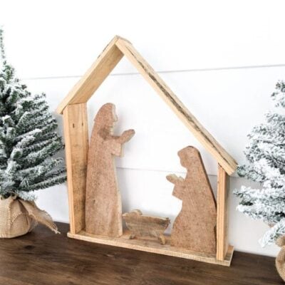 HOW TO MAKE A SIMPLE DIY WOODEN NATIVITY STORY