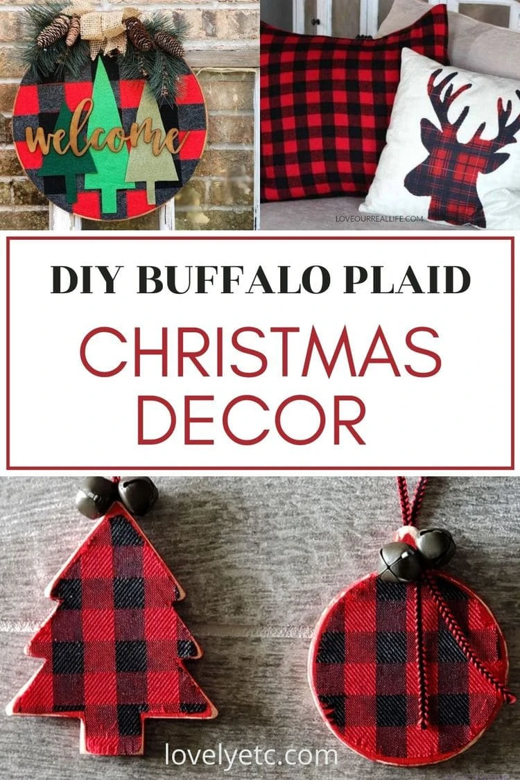 100 DIY Buffalo Plaid Christmas Decor Ideas - Prudent Penny Pincher