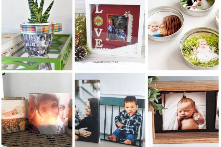21 Easy and Creative DIY Photo Gift Ideas