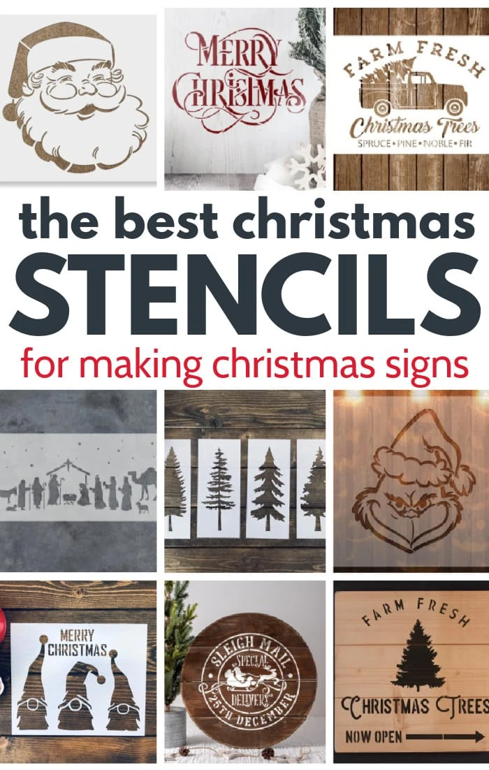 Free Printable Christmas Stencils