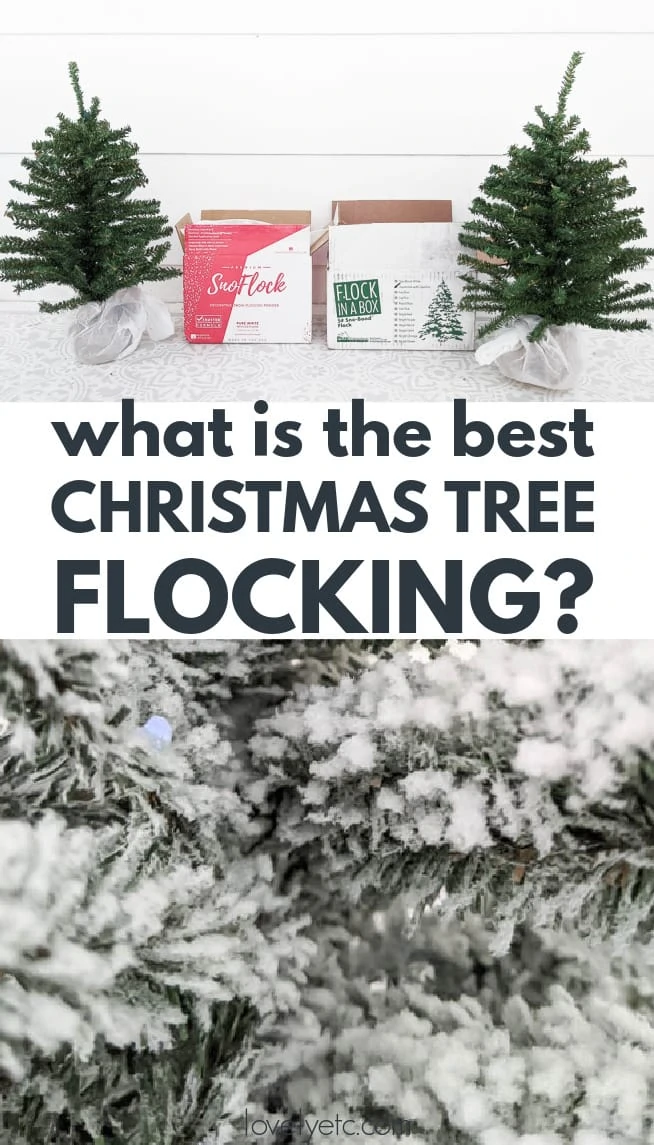 What is the Best Christmas Tree Flocking Powder? Putting it to the