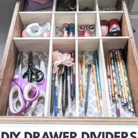 Easy DIY Drawer Dividers (Using What You've Got!) - The Homes I Have Made