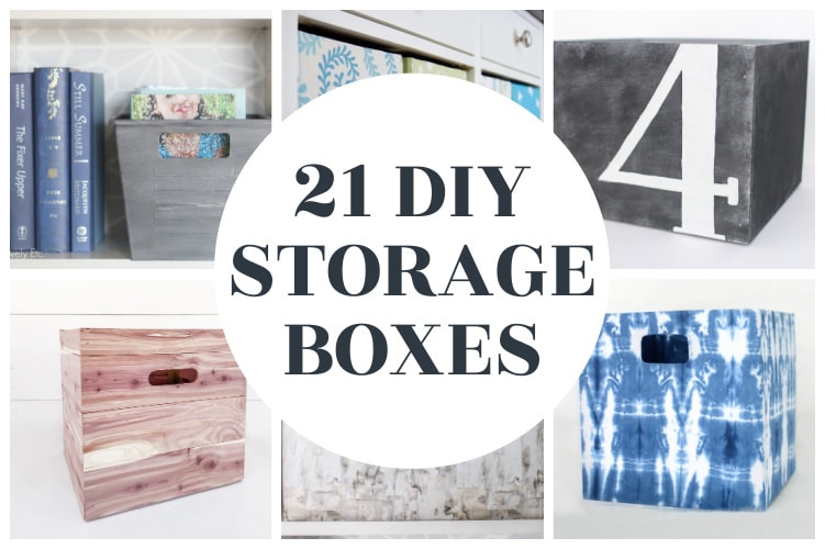 How to Make DIY Storage Bins from Cardboard Boxes