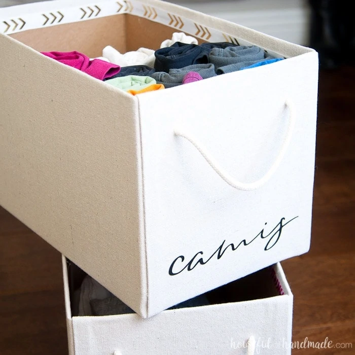 Easy Fabric Covered DIY Storage Box (from Cardboard) – Sustain My Craft  Habit