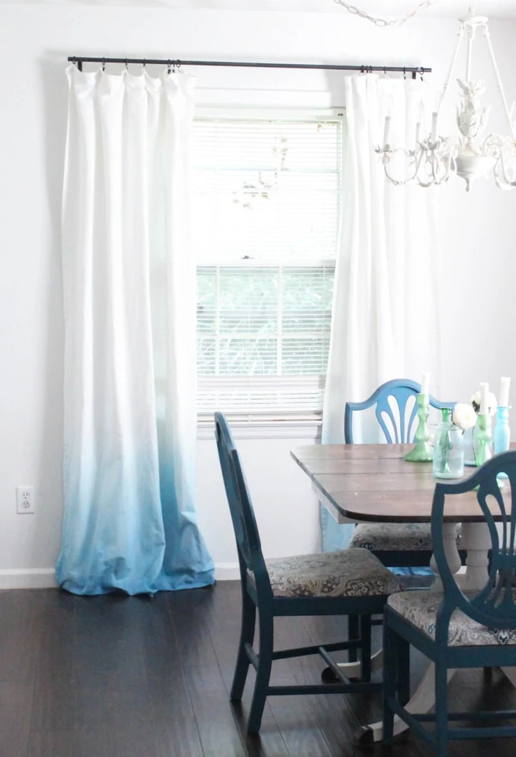 How to Make Beautiful DIY Ombre Curtains