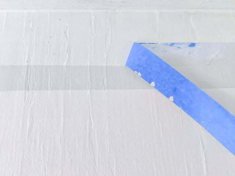 How to get perfect paint lines with painter's tape Lovely Etc.