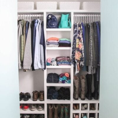Easy DIY Closet Organizer Ideas