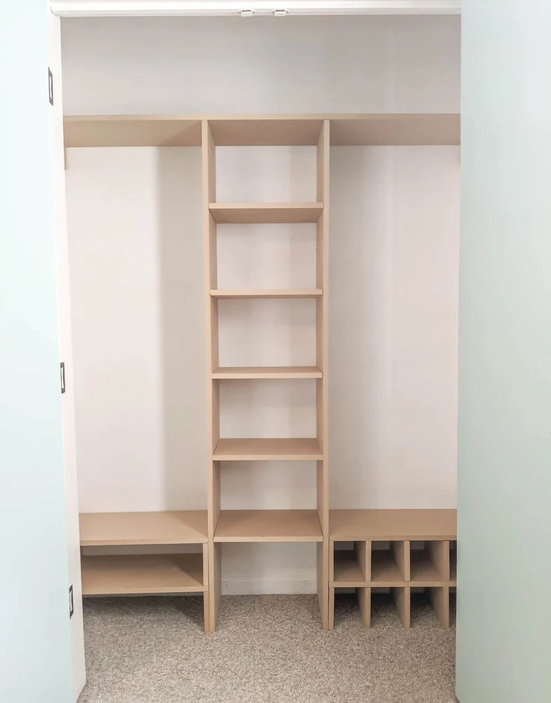 DIY Built-in Closet Organizer — Mr. Build It