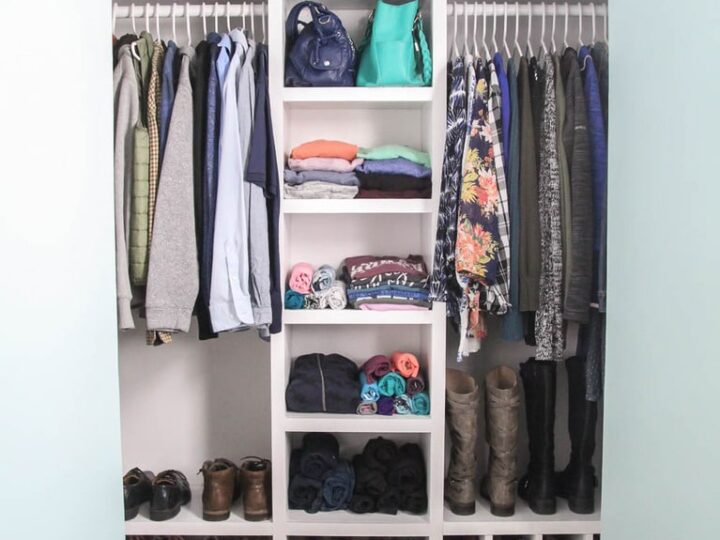   Basics 6-Tier Hanging Closet Shelf Organizer