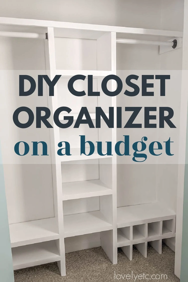 DIY Small Closet Organizer Plans