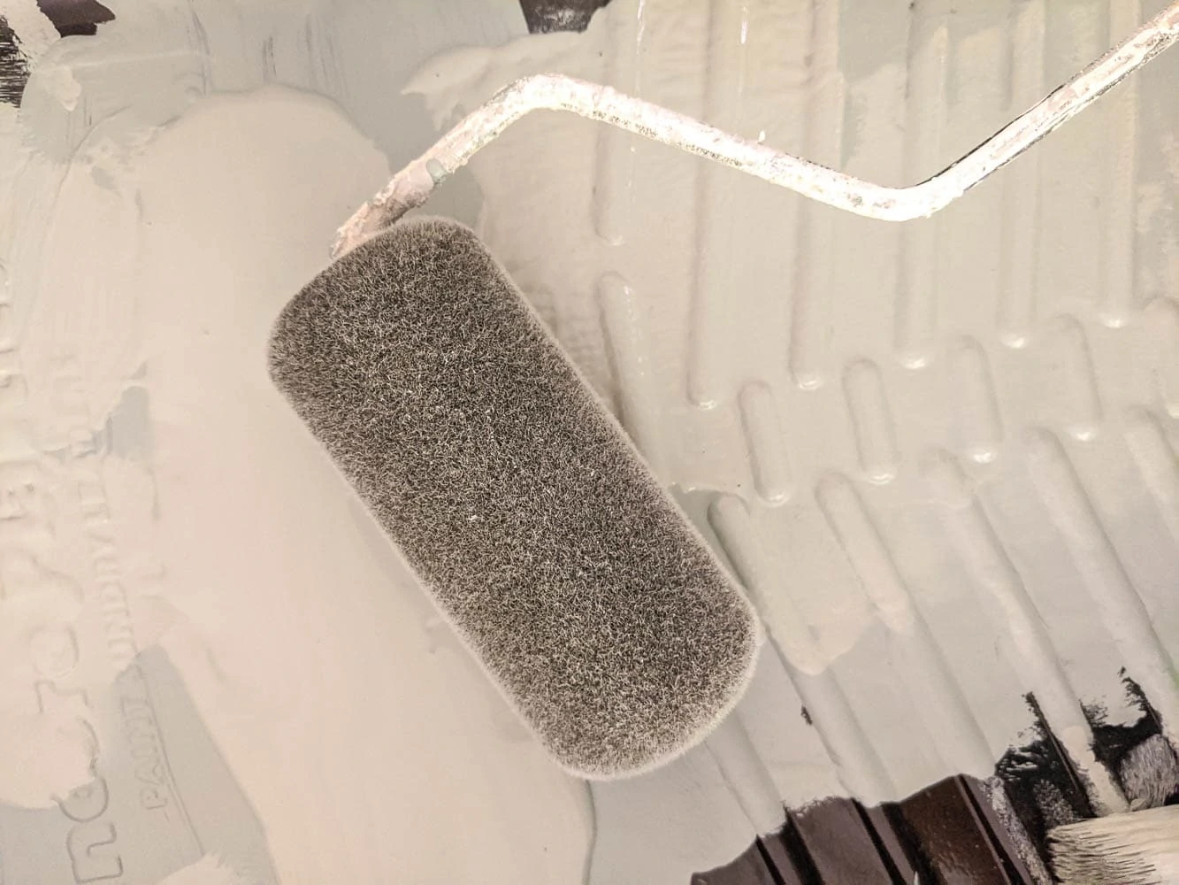 Foam roller leaves store orange peel