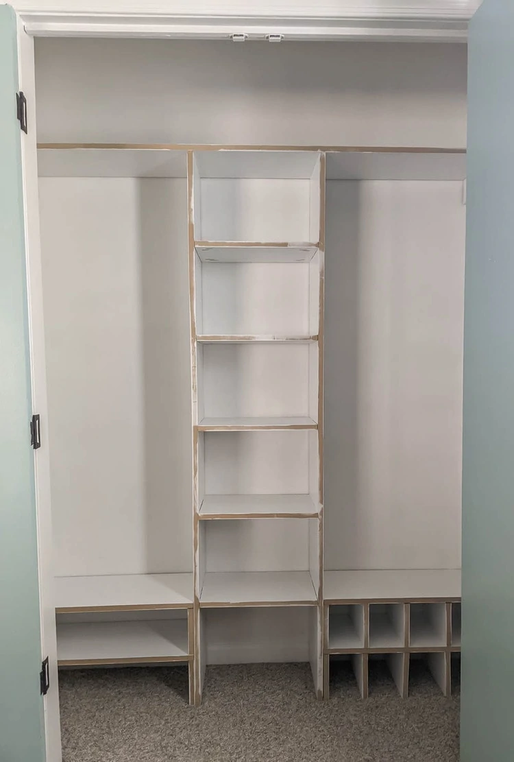 How to Build a Simple Inexpensive DIY Closet Organizer