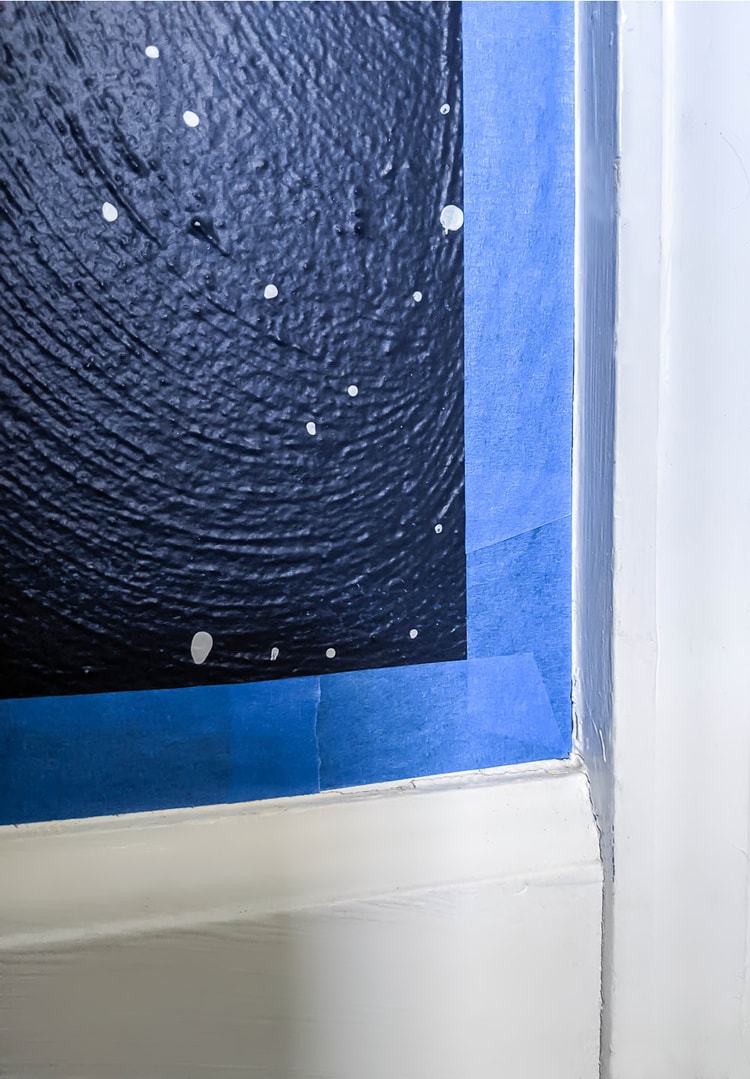 How to get perfect paint lines with painter's tape Lovely Etc.