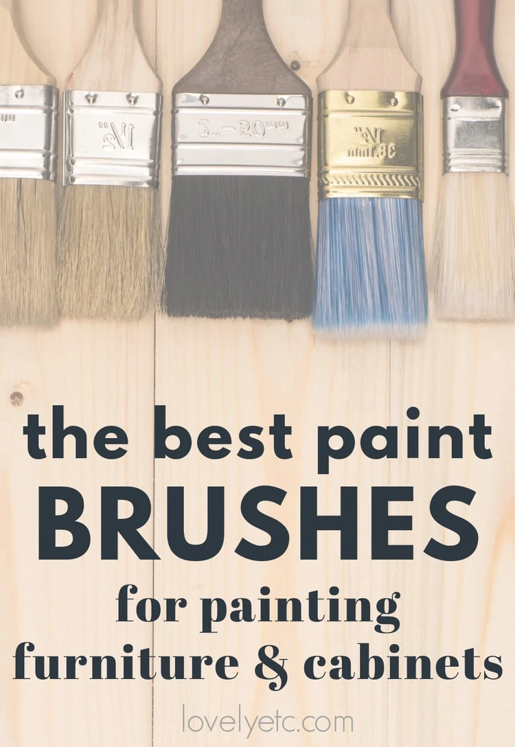 Best brush sales for cabinets