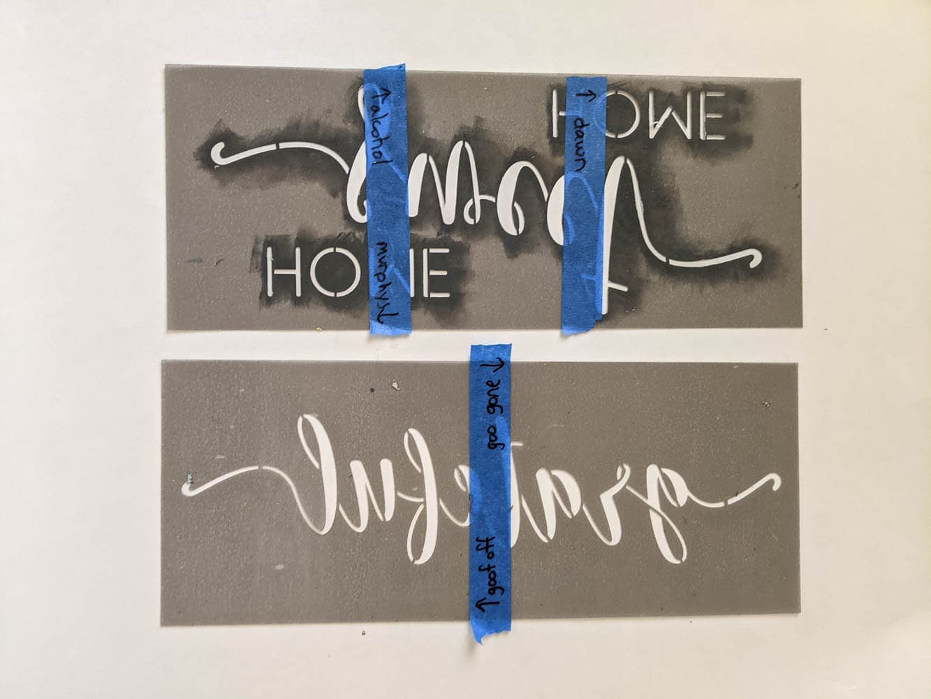 How to Clean Stencils The Fast and Easy Way Lovely Etc.