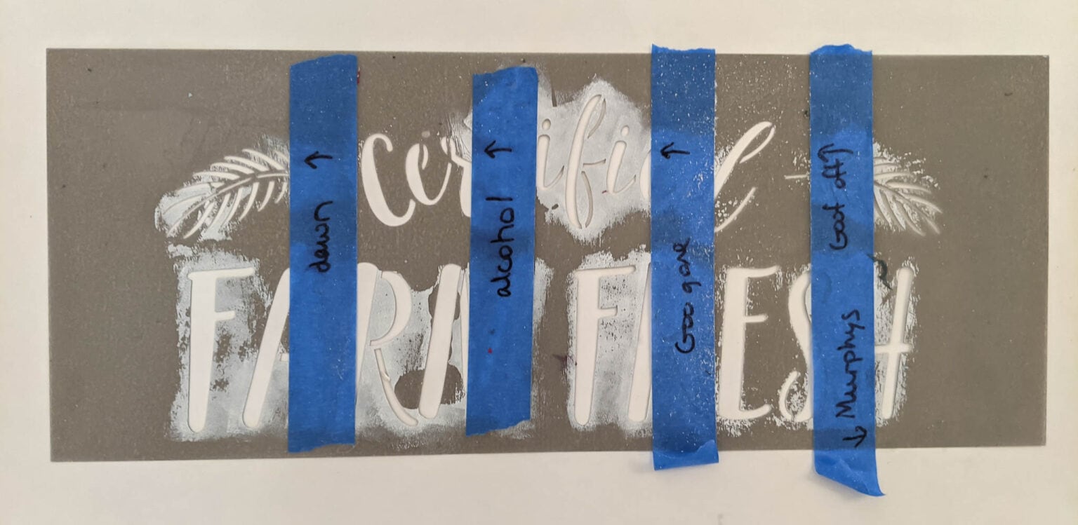 How to Clean Stencils The Fast and Easy Way Lovely Etc.