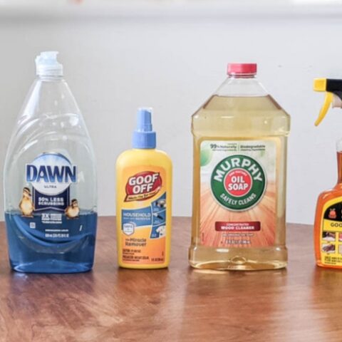 cleaning products for stencils