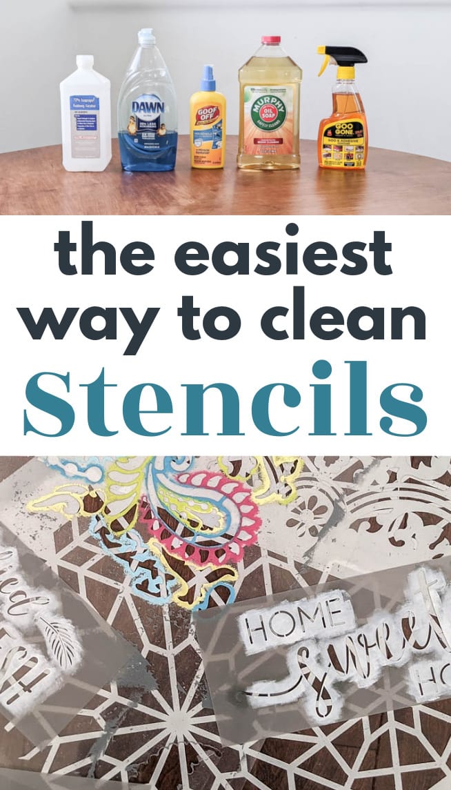 How to Clean Stencils The Fast and Easy Way Lovely Etc.