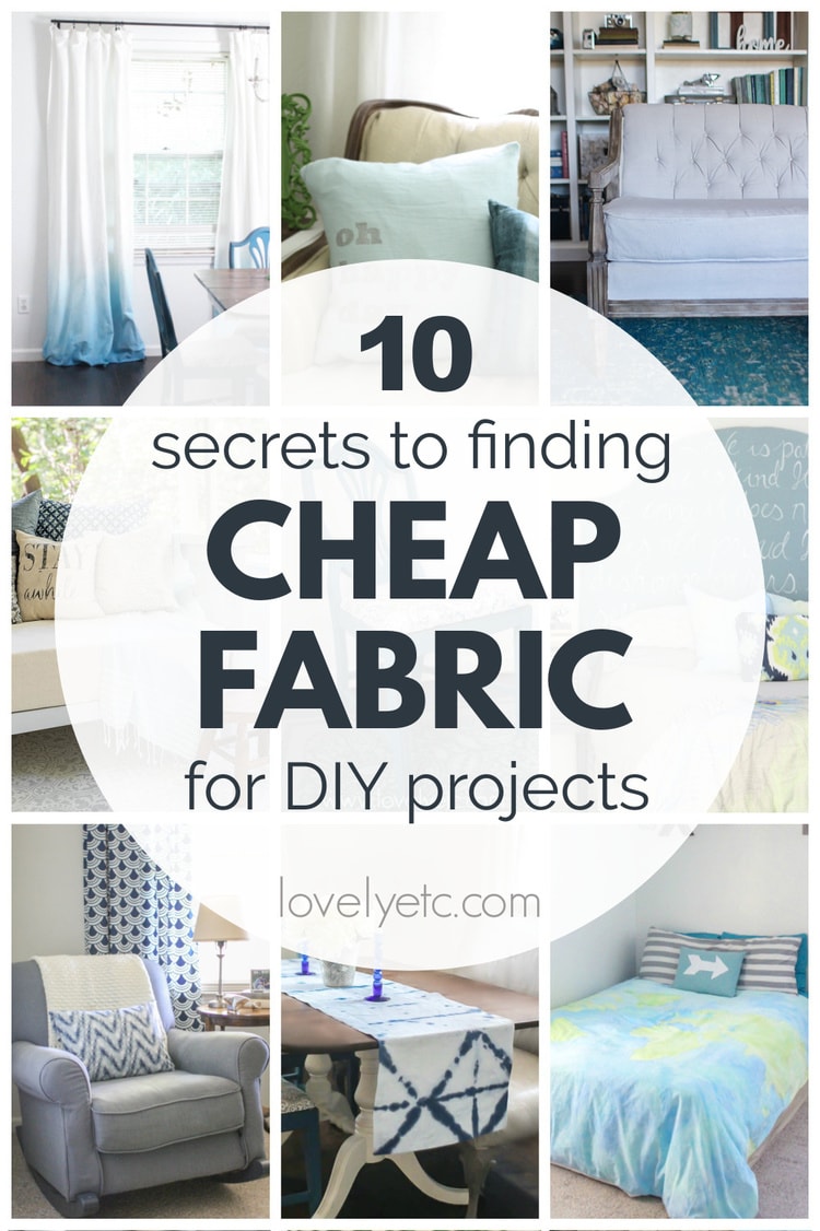 10 Secrets for Finding Incredibly Cheap Fabric