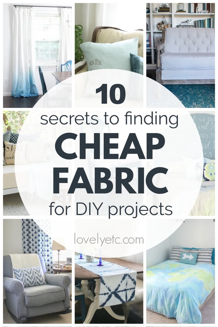 cheap textiles projects