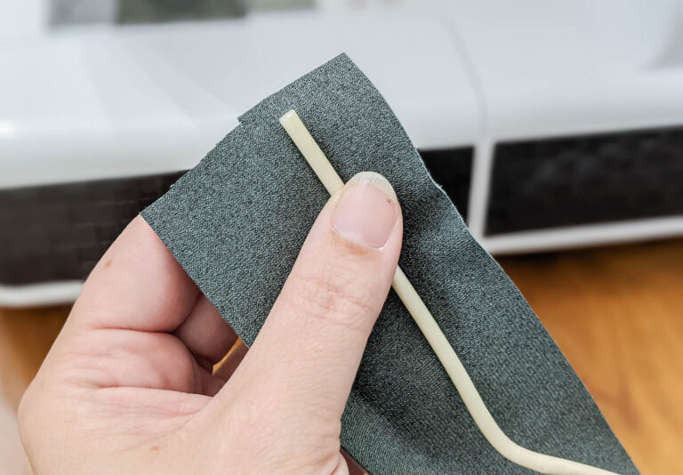 How to Make Easy Double Welt Cord for Reupholstering Furniture