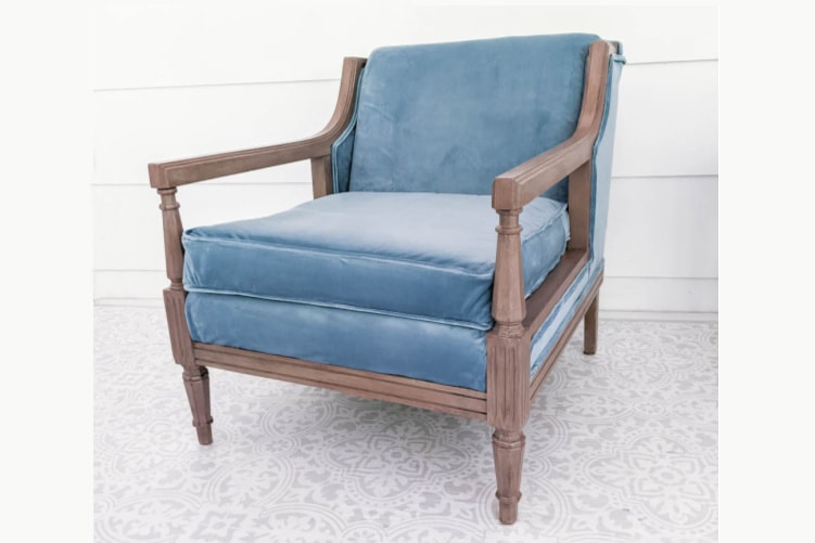 How To Reupholster Chairs A Simple, Leather Chair Reupholstery Cost
