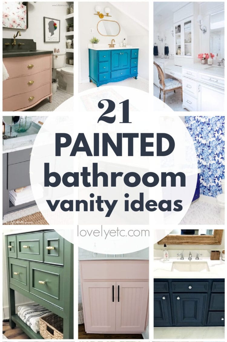 21 Beautiful Painted Bathroom Ideas Lovely Etc.
