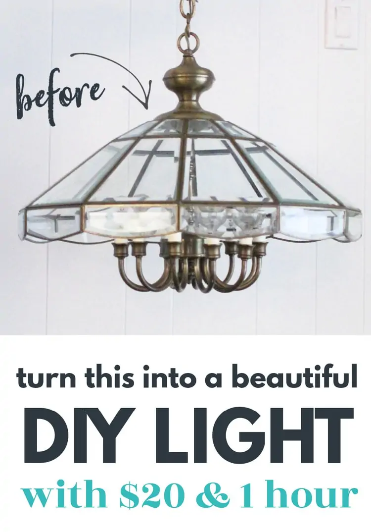 Can You Spray Paint Brass Light Fixtures? Yes, Yes You Can - One