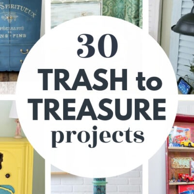 30 Creative and Useful Trash to Treasure Projects
