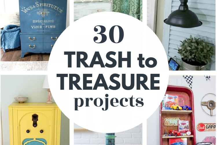 30 Creative and Useful Trash to Treasure Projects - Lovely Etc.
