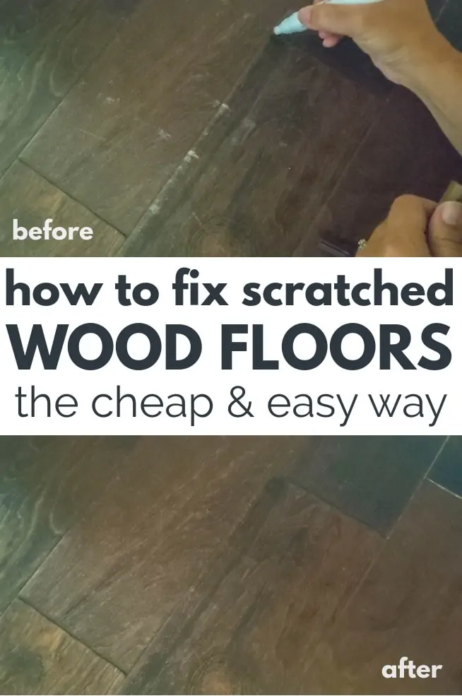 DIY Laminate Furniture Floor Fix Scratch Wood Floor Repair Pen