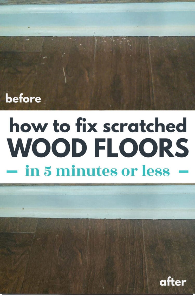 How to fix scratches on wood floors the quick and easy way