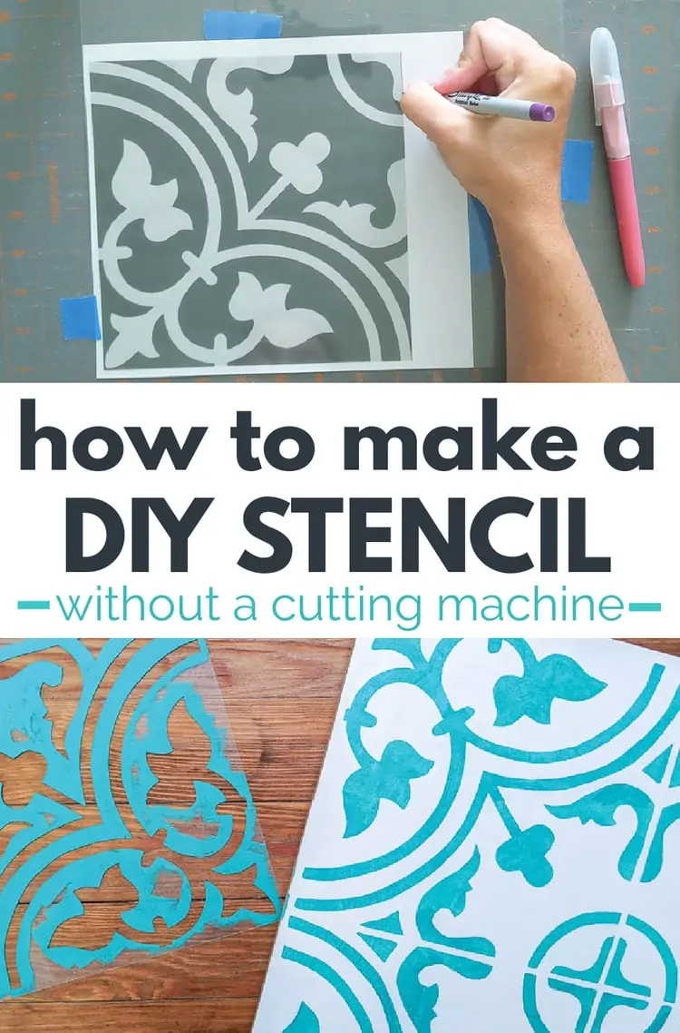 Stenciling with stencil brushes - Stencil Stories