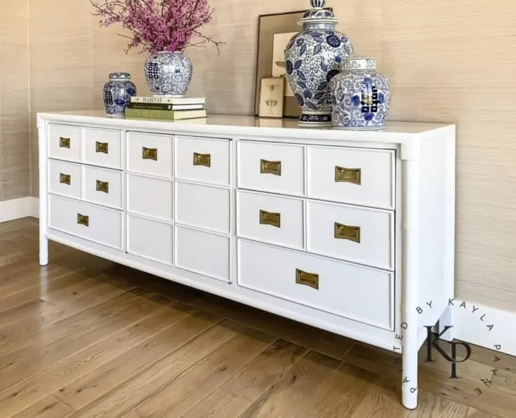 safari painted dresser