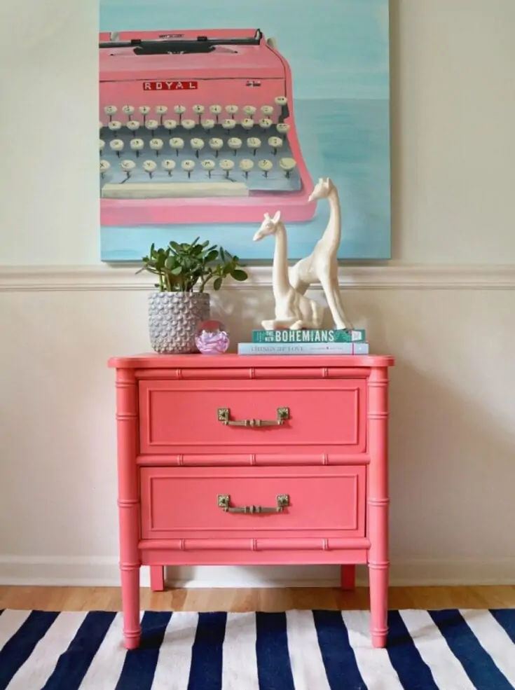 safari painted dresser