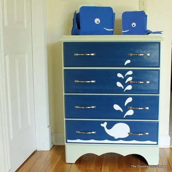 safari painted dresser