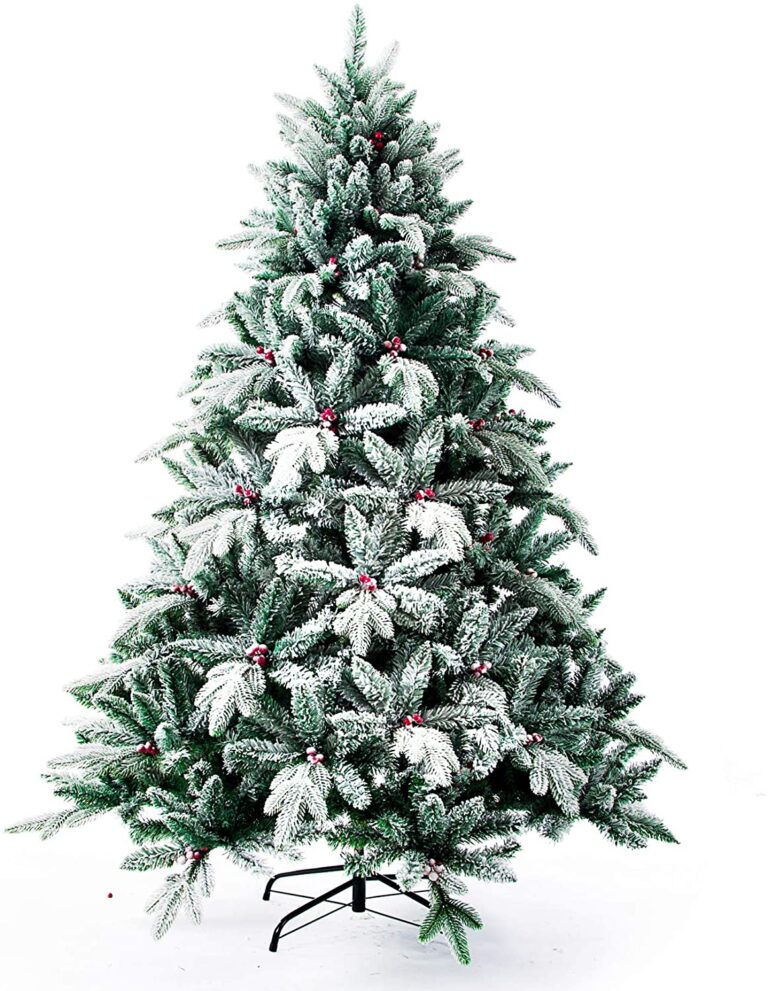 15 Flocked Christmas Trees for Any Budget