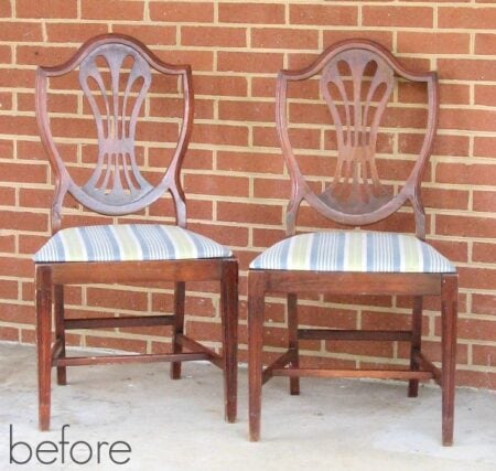 How to Reupholster Dining Chairs and Get Perfectly Smooth Corners