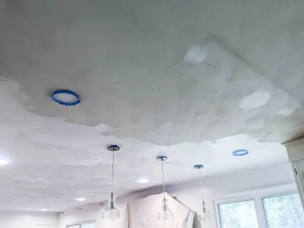 How To Paint A Textured Ceiling And Get