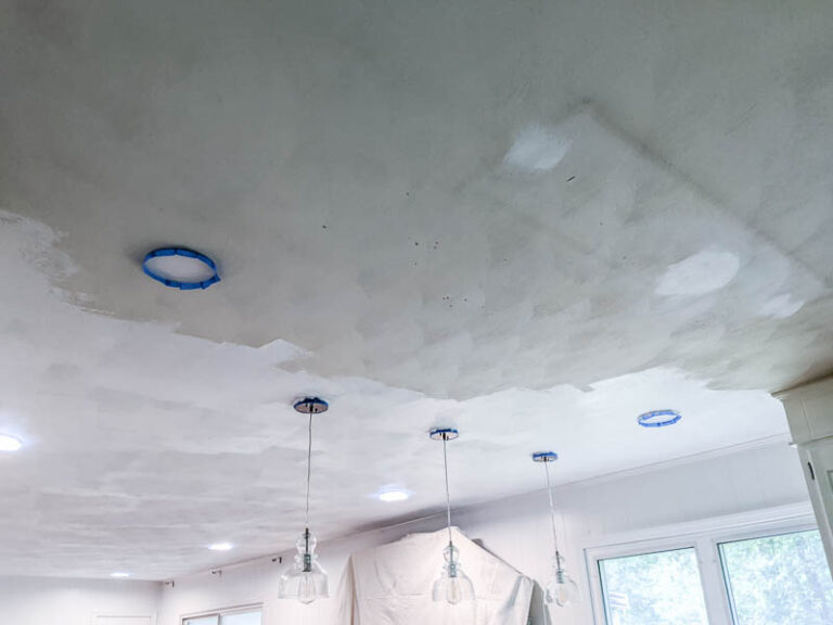 How to Paint a Textured Ceiling and get Perfect Results Lovely Etc.