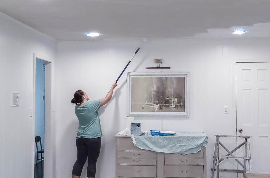 How to Paint a Textured Ceiling and get Perfect Results