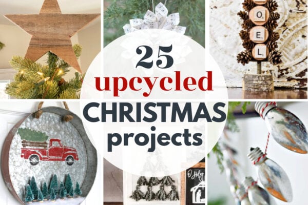25 upcycled christmas projects.