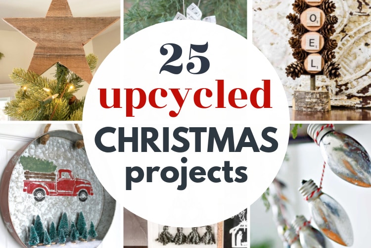 Trash to Treasure: 25 Fun Christmas Upcycles - Lovely Etc.