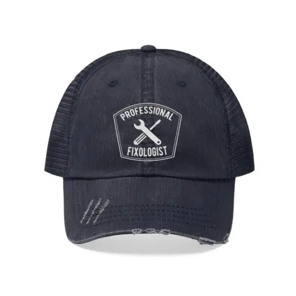 baseball hat that says professional fixologist.